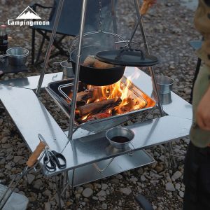 Bàn quây, bàn ăn BBQ cắm trại Campingmoon T-500
