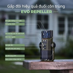 Đèn Đuổi Muỗi 3in1 FLEXTAIL EVO REPELLER
