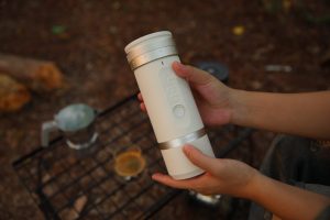 Máy xay điện cầm tay OutIn Fino Portable Electric với 28 cỡ xay đa dạng