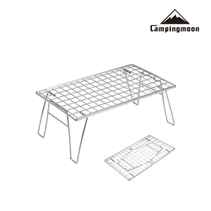 Kệ inox để đồ dã ngoại Campingmoon T-235A | Thiết kế mới nhẹ hơn phiên bản T-230A cũ 300g
