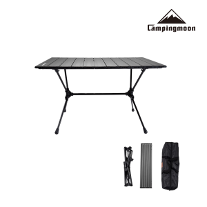 Bàn Cắm Trại Nâng Hạ Chiều Cao Gấp Gọn Campingmoon T-520-RD/T-520-BK