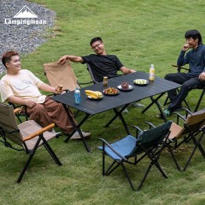 Bàn Nhôm Cuộn Campingmoon BKT-80/BKT-160 - Bàn Dã Ngoại Siêu Rộng