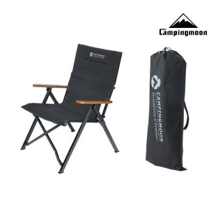 Ghế Gấp Gọn Cắm Trại Campingmoon F-5001-BK