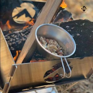 Bát ăn cắm trại Campingmoon BKS-220 | S220 | S220-B | Inox 304 không gỉ, an toàn sử dụng
