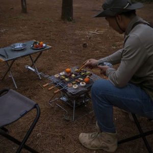 Bếp Nướng Campingmoon MT-2 Tặng Kèm Túi Đựng Gấp Gọn Tiện Lợi