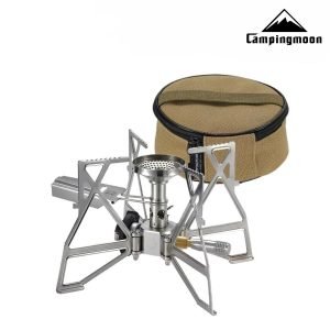 Bếp Gas Mini Dã Ngoại Gấp Gọn Công Suất Lớn Campingmoon XD-3F/XD-3-NE