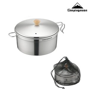 Nồi Inox Đa Năng Dã Ngoại Campingmoon S371 - Phù hợp với người đi Solo
