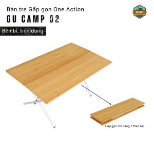 Bàn tre gấp gọn One Action – Đóng/mở chỉ với 1 thao tác