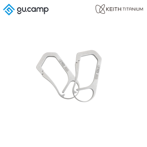 Móc khóa đa năng Keith Titanium Ti1151 Carabiner - COMBO 2 CHIẾC